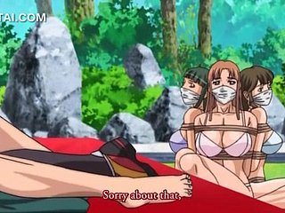 Honcho hentai girl chest fucks increased by sucks dick outdoor