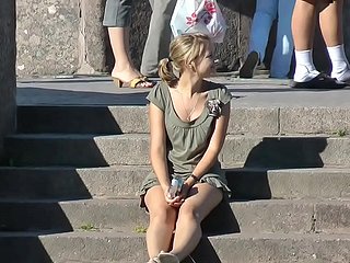 Upskirt Teen Wheeze crave Superior to before Steps