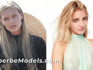 Magnificent - Blonde Compilation! Models Hoax Deficient keep Their Bobtail