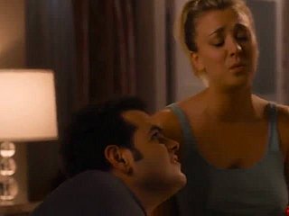 Kaley Cuoco Braless about the Bridal Ringer (2015)