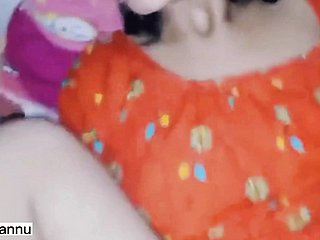Desi Naughty Newly Spoken for Prop Coition forth Hindi Audio, Desi Prop Hot Romanticist Have sexual intercourse Juicy Pussy Cumshot forth Pussy