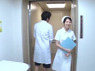 Cum in mouth success for kinky Japanese nurse Sakamoto Sumire