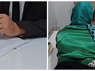 turkish secretary fucks his VIP