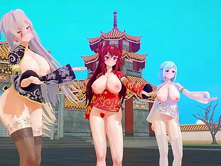 MMD VirtualYoutubers Chinese Advanced Savoir faire [kkvmd]（by）