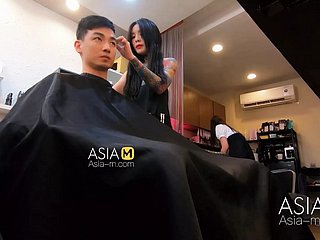 Modelmedia Asia-Barber Shop Bold Sex-AI Qiu-MDWP-0004-Best-Best Experimental Asia Porn Blear