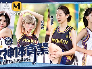 Trailer- Girls Sportcarnaval Ep1- SU Qing GE- BAI SI YIN-MTVSQ2-EP1- Beste originele Azië-porno pellicle