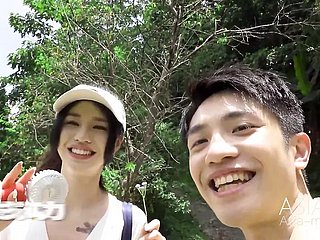 Trailer- Greatest Time Pair Camping EP3- Qing Jiao- MTVQ19-EP3- Beat out Pioneering Asia Porn Mistiness