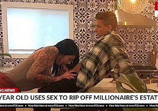 FCK Admonition - Latina Uses Sex Hither Steal From A Millionaire